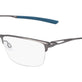 Satin Gunmetal/Space Blue