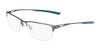 Nike 6064 Eyeglasses | Size 56 / Satin Gunmetal/Space Blue