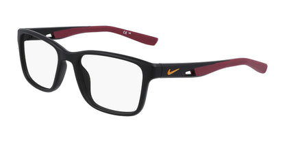 Nike 7014 Eyeglasses Matte Black / Night Maroon