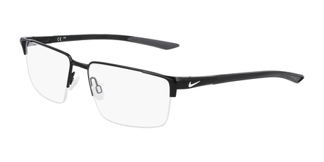 Nike 8054 Eyeglasses Satin Black / Matte Black