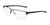Nike 8054 Eyeglasses | Size 55 / Satin Black/Matte Black