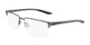 Nike 8054 Eyeglasses | Size 55 / Satin Gunmetal/Matte Dark Grey