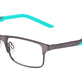 Satin Gunmetal/Clear Jade