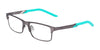 Nike 5592 Eyeglasses | Size 50 / Satin Gunmetal/Clear Jade
