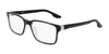 Nike 7160 Eyeglasses | Size 55 / Black/Crystal Clear