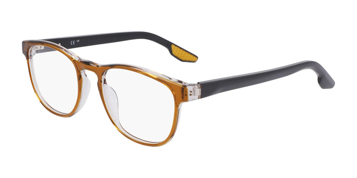 Nike 7162 Eyeglasses | Size 50 / Crystal Butterscotch / Clear