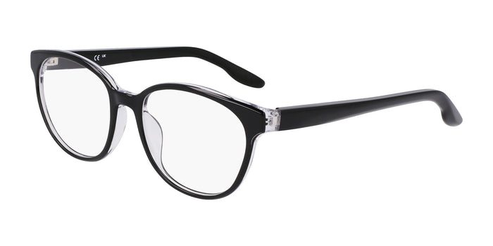 Nike 7164 Eyeglasses | Size 52 / Black / Crystal Clear