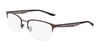 Nike 4316 Eyeglasses | Size 53 / Satin Brown Basalt/Ironstone