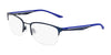 Nike 4316 Eyeglasses | Size 53 / Satin Navy/Deep Royal