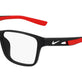 Matte Black/University Red