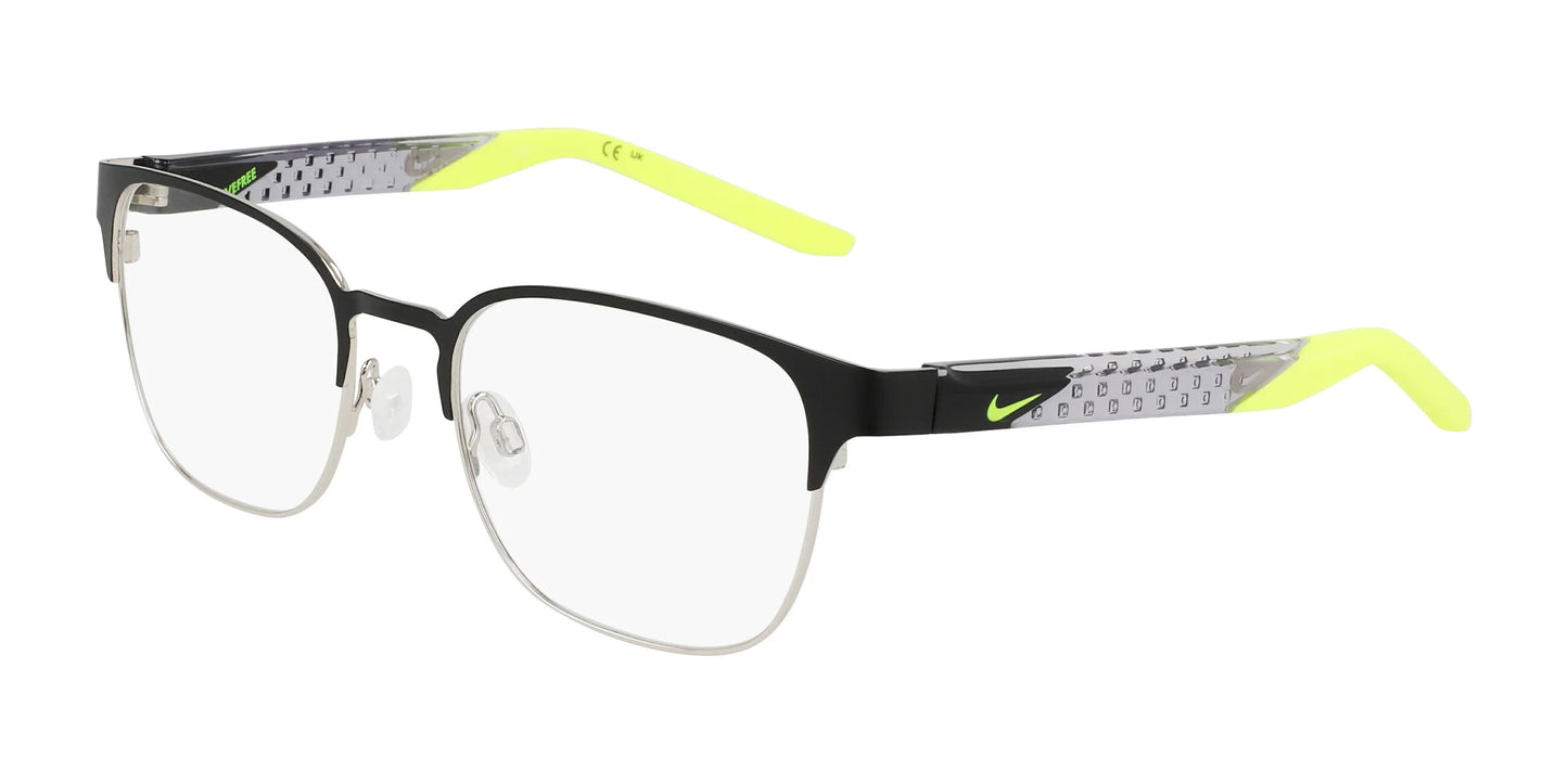 Nike 8156 Eyeglasses Satin Black / Silver