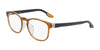 Nike 7162LB Eyeglasses | Size 51 / Crystal Butterscotch/Clear