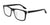Nike 7163LB Eyeglasses | Size 55 / Black/Crystal Clear