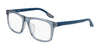 Nike 7163LB Eyeglasses | Size 55 / Crystal Stone Blue