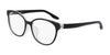 Nike 7164LB Eyeglasses | Size 53 / Black/Crystal Clear