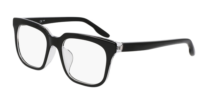Nike 7167LB Eyeglasses | Size 52 / Black / Crystal Clear