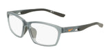 Nike 7017LB Eyeglasses Matte Dark Grey / Black