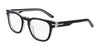 Nike 7175 Eyeglasses | Size 49 / Black/Crystal Laminate