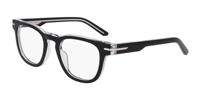 Nike 7175 Eyeglasses | Size 49 / Black / Crystal Laminate