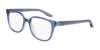 Nike 7172 Eyeglasses | Size 53 / Denim/Teal Laminate