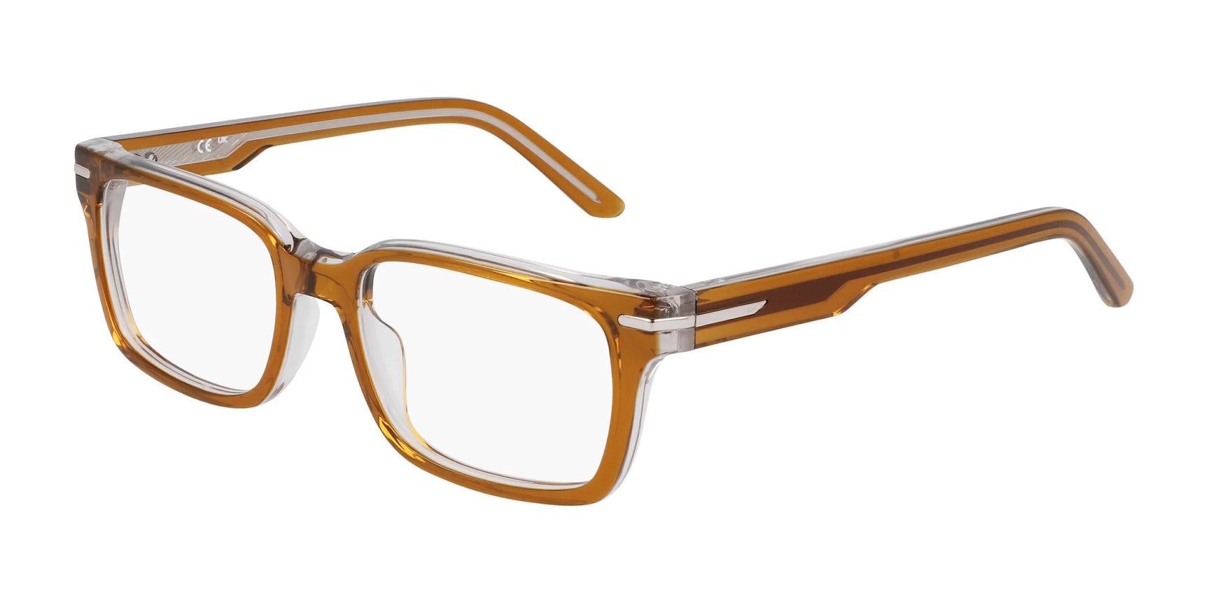 Nike 7174 Eyeglasses Amber / Smoke Laminate