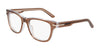Nike 7176 Eyeglasses | Size 51 / Mink/Crystal Laminate