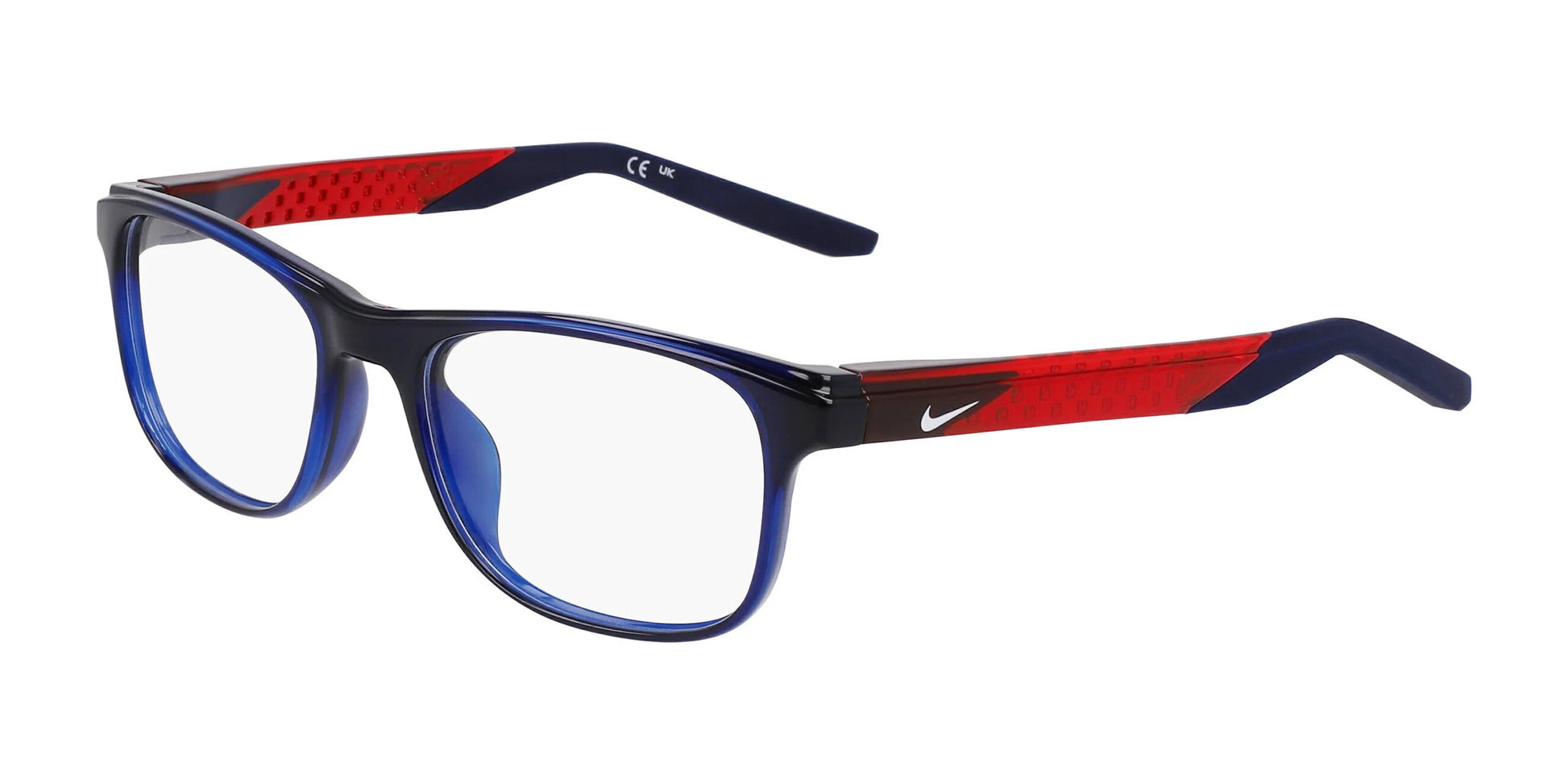 Nike 5059 Eyeglasses Midnight Navy / University Red