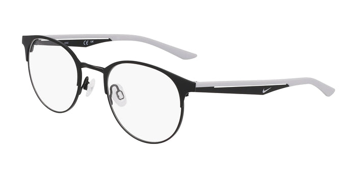 Nike 4643 Eyeglasses | Size 48 / Matte Black / Wolf Grey