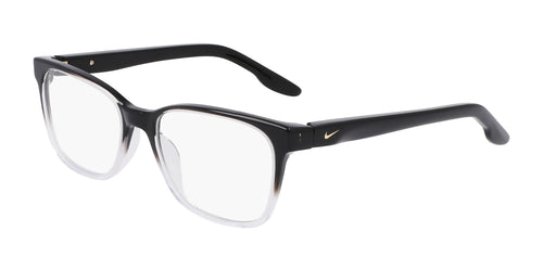 Nike 7177 Eyeglasses / Size 53 / Black / Clear Gradient
