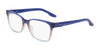 Nike 7177 Eyeglasses | Size 53 / Blue/Peach Gradient