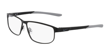 Nike 8157 Eyeglasses Matte Black / Smoke Grey