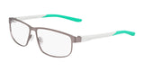 Nike 8157 Eyeglasses Satin Gunmetal / Stadium Green