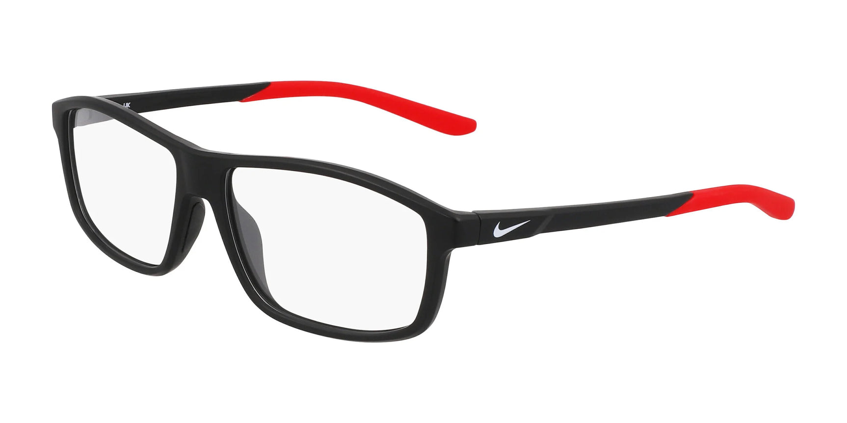 Nike 7291 Eyeglasses Matte Black / University Red