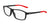 Nike 7291 Eyeglasses | Size 56 / Matte Black / University Red