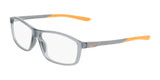 Nike 7291 Eyeglasses Matte Smoke Grey / Total Orange