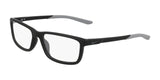 Nike 7292 Eyeglasses Matte Black / Smoke Grey