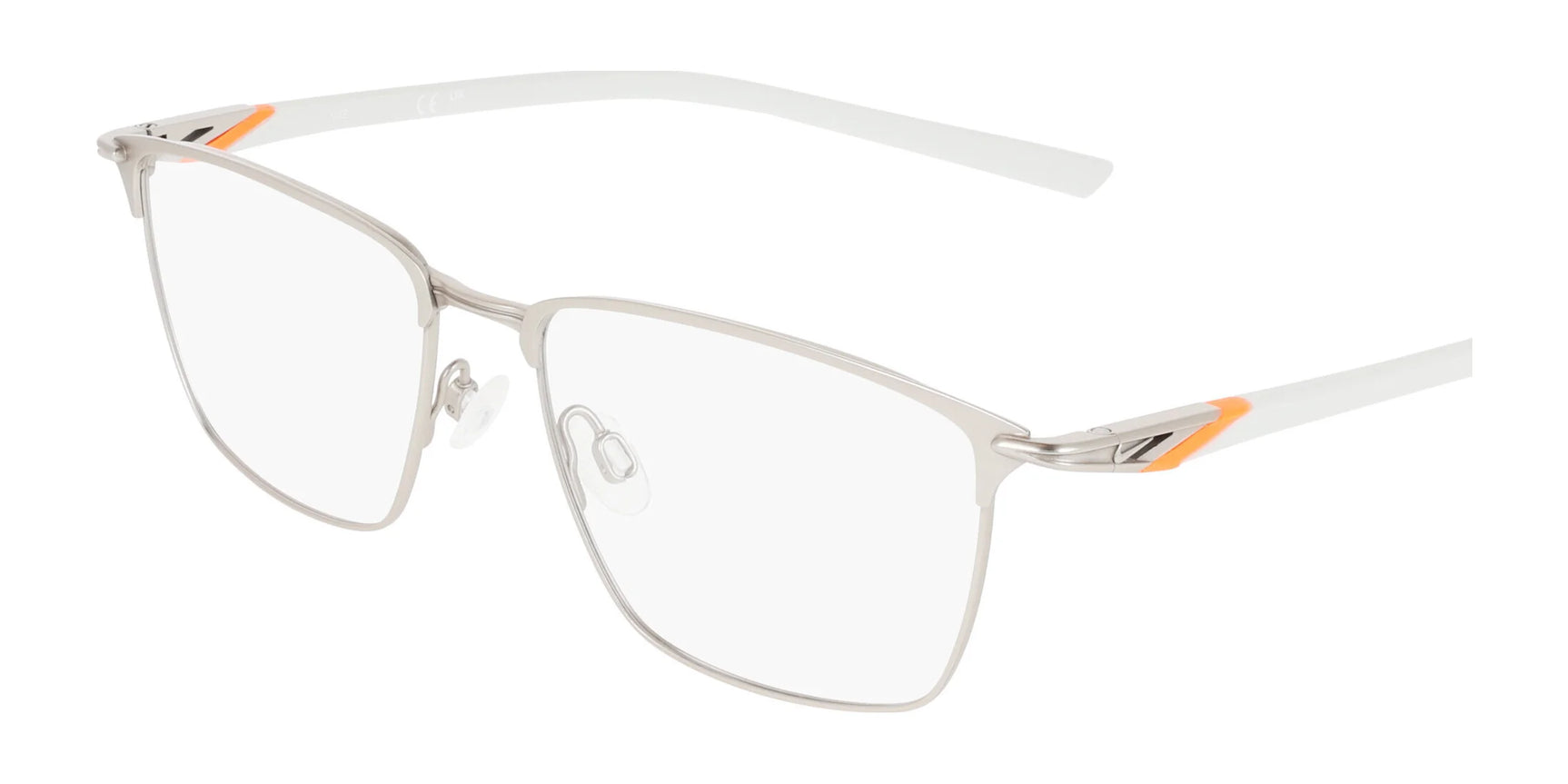 Nike 6066 Eyeglasses Satin Silver