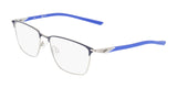 Nike 6066 Eyeglasses Matte Obsidian / Silver