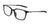 Nike 7227 Eyeglasses | Size 54 / Black
