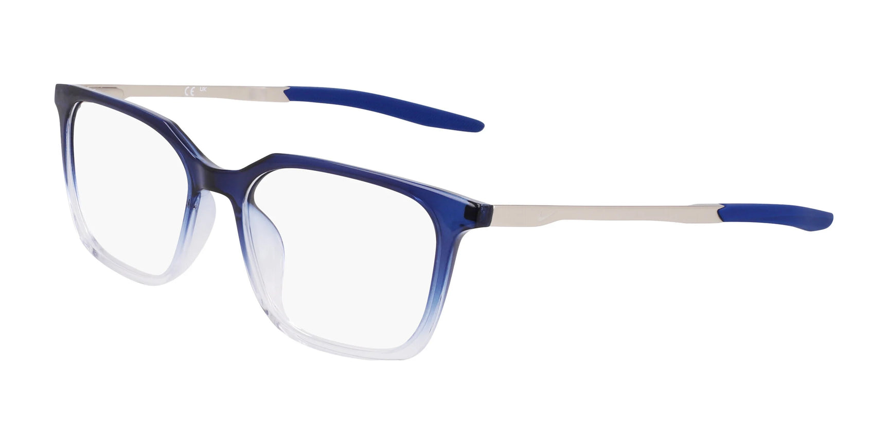 Nike 7227 Eyeglasses Blue Void / Crystal Fade