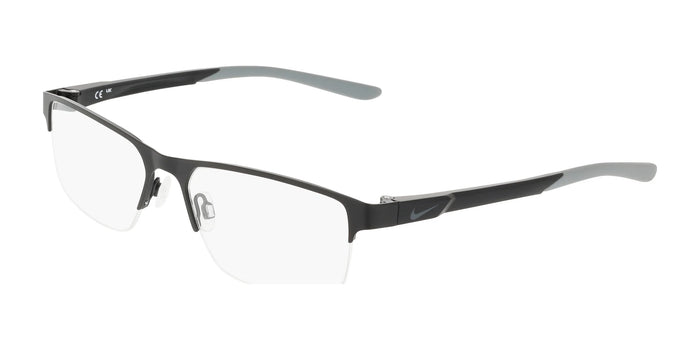 Nike 8159 Eyeglasses / Matte Black / Smoke Grey / Size 57