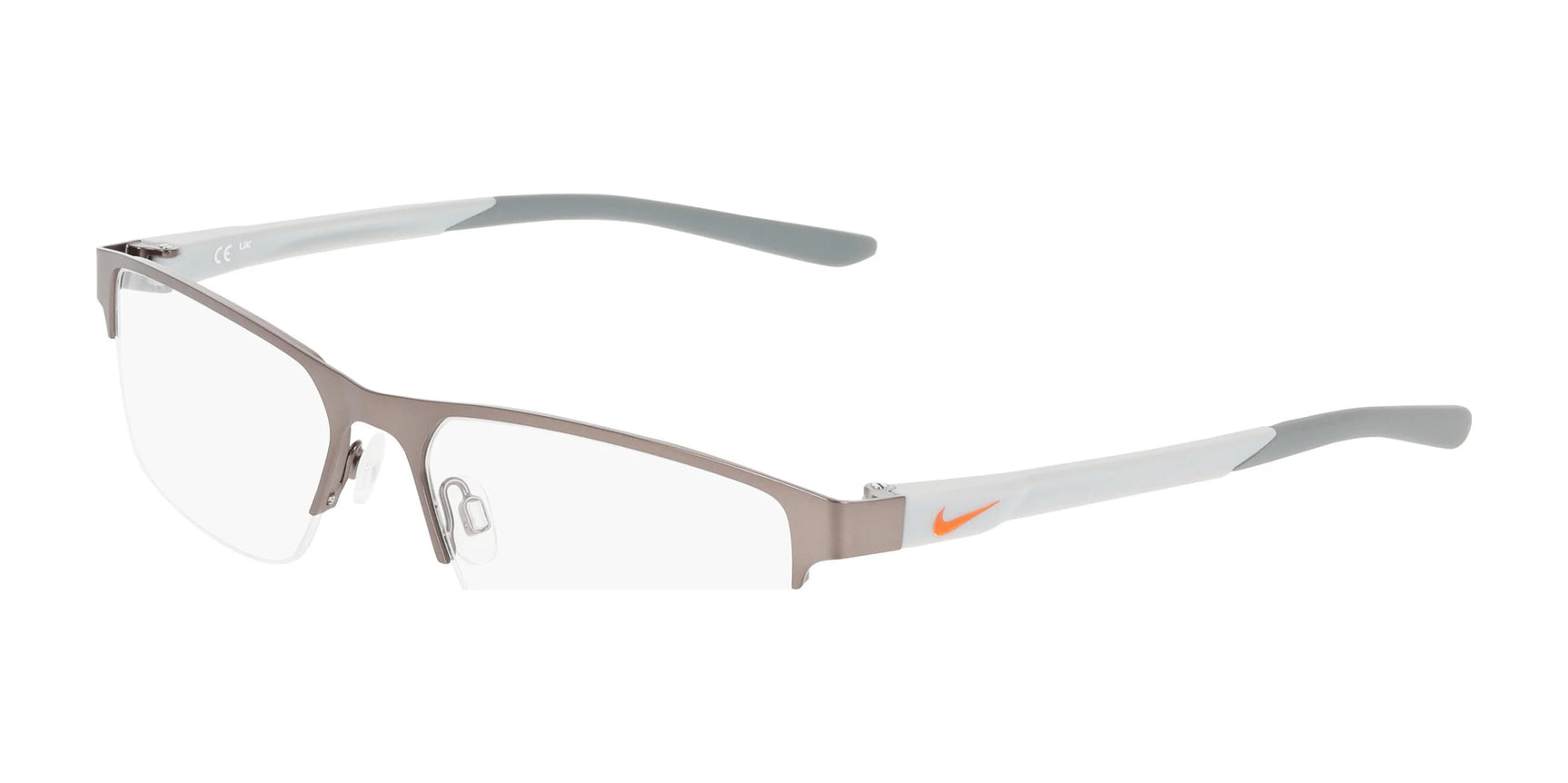 Nike 8159 Eyeglasses Satin Gunmetal / Smoke Grey