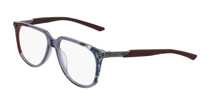 Nike 7309 Eyeglasses | Size 54 / Blue / Bordeaux