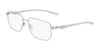 Nike 4317 Eyeglasses / Satin Silver/Wolf Grey / Size 55