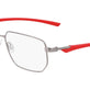 Satin Gunmetal/University Red