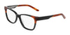 Nike 7179 Eyeglasses | Size 53 / Black/Honey Tortoise