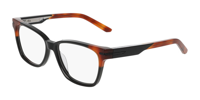 Nike 7179 Eyeglasses | Size 53 / Black / Honey Tortoise