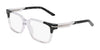 Nike 7178 Eyeglasses | Size 54 / Crystal/Black Marble