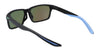 Nike MAVERICK RGE DC3295 Sunglasses | Size 59 / Matte Black/Turq Mirror