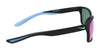 Nike MAVERICK RGE DC3295 Sunglasses | Size 59 / Matte Black/Turq Mirror